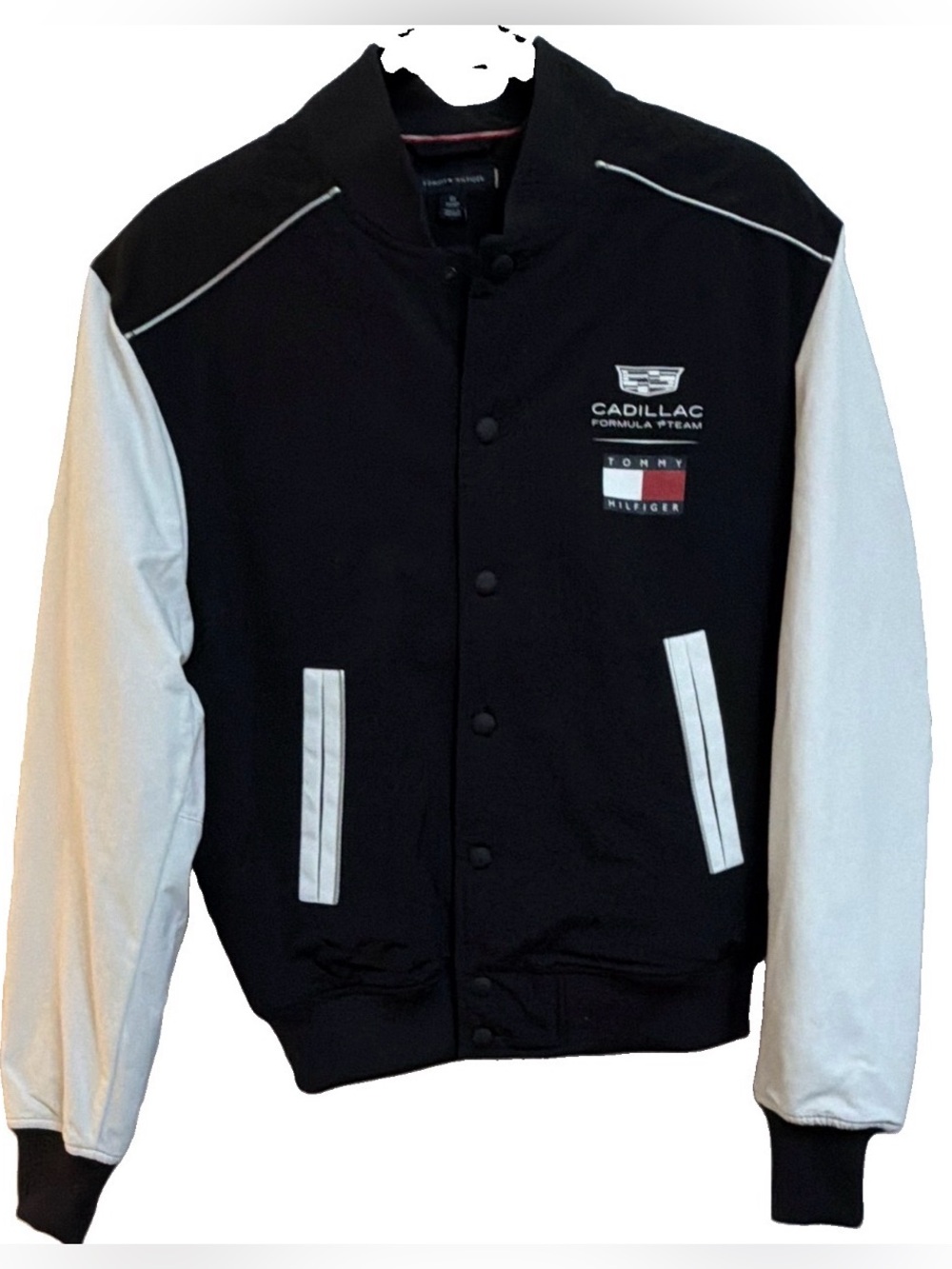 NWOT Tommy Hilfiger x Cadillac F1 Formula 1 Varsity Jacket XS